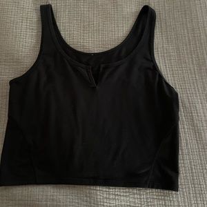 Lululemon Cropped Cotton Tank Top - Size 8